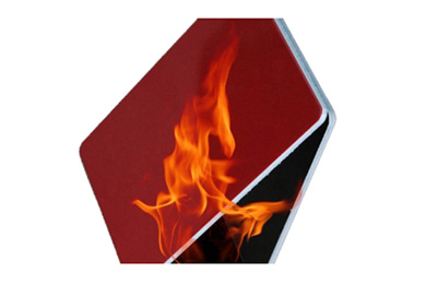 Panel Compuesto De Aluminio Resistente Al Fuego